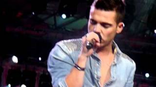 Anthony Callea at the carols Rehearsal 2010 Don't Save it All Till Christmas day