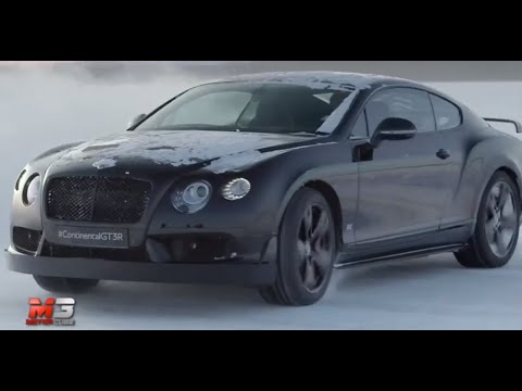 NEW BENTLEY CONTINENTAL GT3 R AND BENTAYGA 2016 - FIRST CRAZY ICE TEST ONLY SOUND
