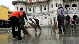 preview picture of video 'World Heritage The janaki Temple Clean and green Janakpur Nepal'