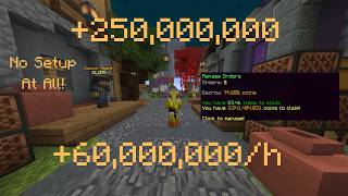New Best Money Making Methods Hypixel Skyblock Up To 60,000,000 Coins A hour and 250,000,000 a Day!