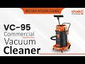 best commercial vacuum cleaner 75 l vc 95 shakti technology wet and dry vacuum 4200w power