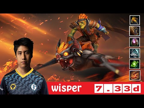 [DOTA 2] EG.Wisper the BATRIDER [OFFLANE] [7.33d]