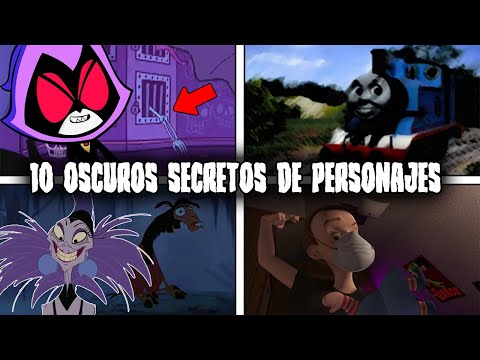 10 Oscuros Secretos de Personajes de Caricaturas Felices