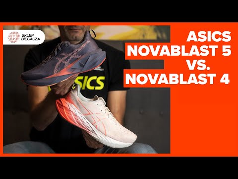 Buty Asics Novablast 5 M Niebieskie