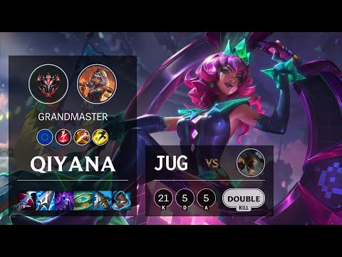 Qiyana Jungle vs Fiddlesticks - EUW Grandmaster Patch 11.23