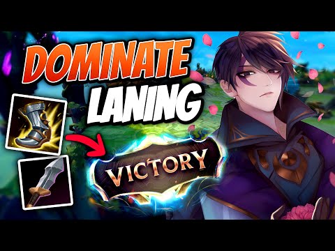 #1 APHELIOS WORLD SHOWS YOU HOW TO DOMINATE LANING | Challenger Aphelios | League of Legends