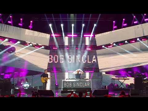 Bob sinclar belive live @Wind summer festival 2018 finale milano