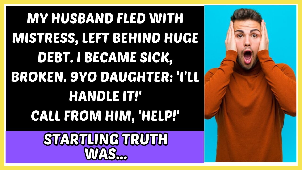 Husband Flees with Mistress, Leaves Debt and Sick Wife. 9yo Daughter Steps Up_ Shocking Outcome