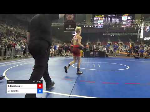 120 Lbs Consi Of 32 #1 - Chad Busching, Washington Vs Massey Odiotti, Illinois 2252