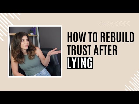 How To Rebuild Trust In A Relationship After Lying | Therapist Explains