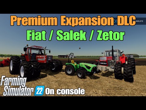 Tractors Included in the Premium Expansion DLC /on FS22 on Console