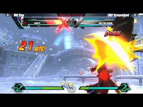 UMVC3 MH Flux vs EMP Dragongod - Next Level Battle Circuit #1 Tournament