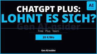 ChatGPT Plus: Lohnt sich das Abo?