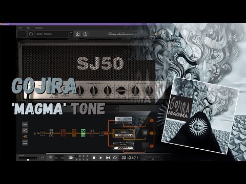 Gojira MAGMA guitar tone - AmpliTube 5