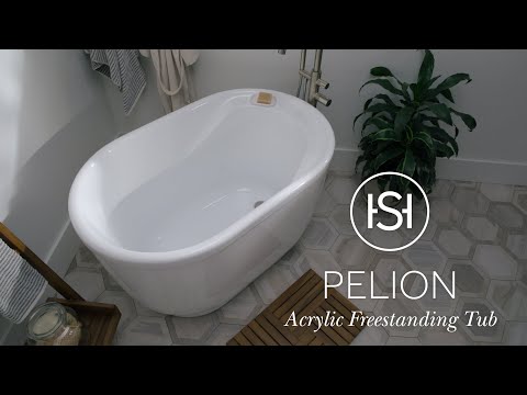 Space-Saving Pelion Freestanding Tub
