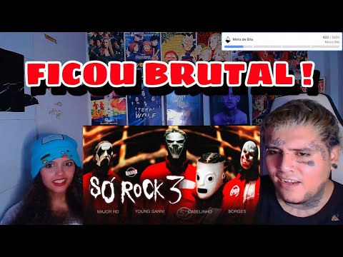 CASAL REAGINDO A SÓ ROCK 3 - Major RD, Young Ganni, MC Cabelinho, Borges (prod. meLLo)