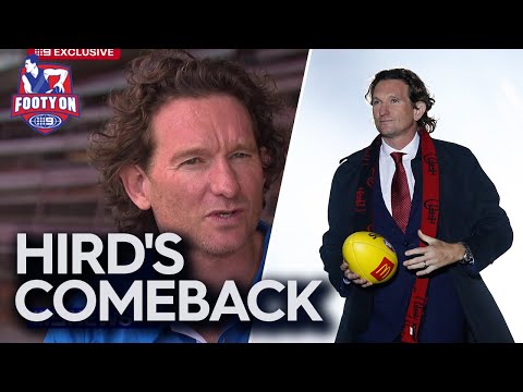 James Hird opens up on his surprise return to the footy world - Footy on Nine