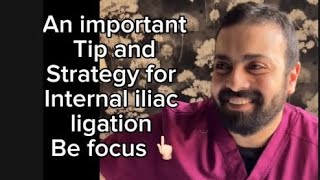 Learning 3 Tricks⭐️ are provided in this video,the main one is about internal iliac artery strategy