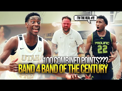 "IM UNO” #1 AJ Dybantsa (50PTS) VS #2 Darryn Peterson (60PTS).. best Bucket4Bucket matchup EVER.