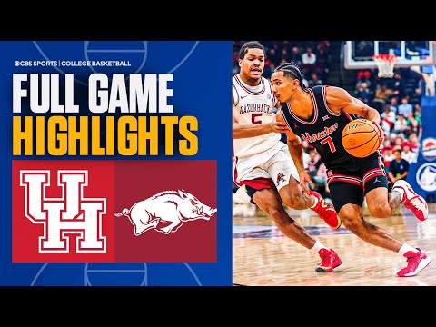 Houston Cougars vs Arkansas Razorbacks | Full Game Highlights | CBS Sports College Basketball