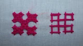 Gujrati Stitch  ||  Gujarati Stitch Easy Tutorial || Kutch Work || Sindhi Stitch || Gujrati Selai