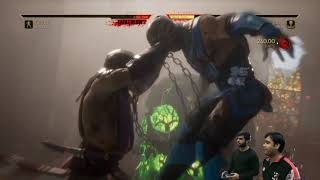 Mortal Kombat 11 Terminator T-800 Vs Scorpion Gameplay Very Hard Difficulty MK11