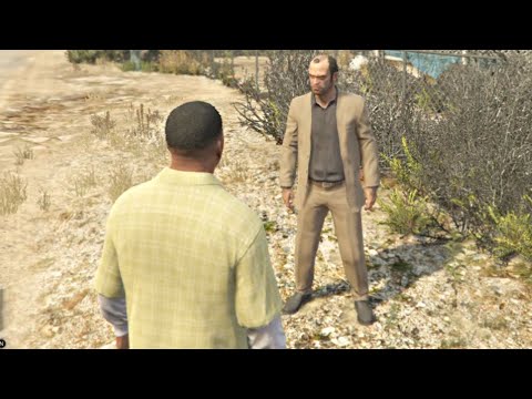 Franklin Meets Trevor After Killing Michael (GTA 5)