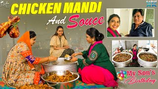 Chicken Mandi and Sauce – My Son’s Birthday || Zubeda Ali || Kashif Kreations