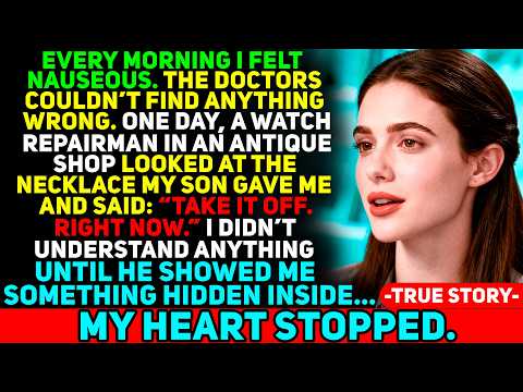 He Yelled: "Take It Off Right Now!" — I Had No Idea What Was Hidden Inside the Necklace Son Gave Me