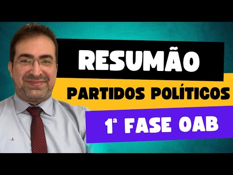 Como não zerar questões sobre os partidos políticos na 1ª Fase da OAB