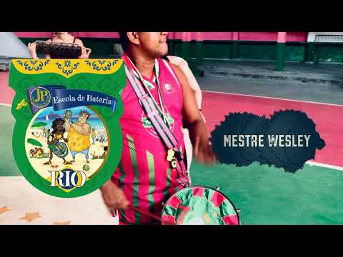 Mestre Wesley playing Repique on Escola de Bateria 2019