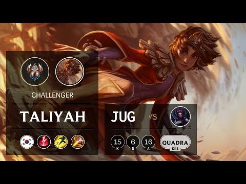 Taliyah Jungle vs Elise - KR Challenger Patch 9.24