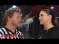 Stephanie McMahon berates Chris Jericho: Raw, January 18, 2016