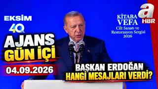 Başkan Erdoğan: Bir Dönem Kitaplarımız Hedef Alındı! I Ajans Gün İçi