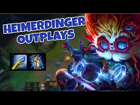 High IQ Heimerdinger Outplays - League of Legends