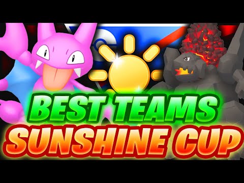 Amazing NEW Meta! These are the *BEST* TEAMS for the Sunshine Cup in Pokemon GO
