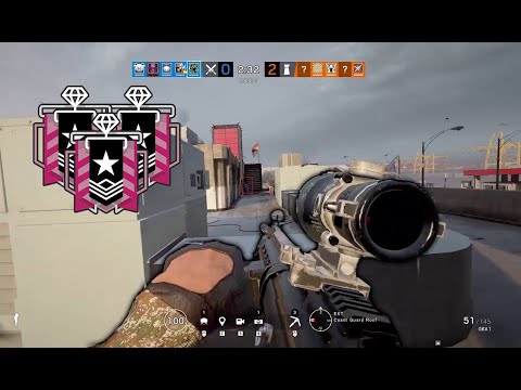 *PS5* HOW THE BEST CHAMPION PLAYS!! RANKED HIGHLIGHTS - RAINBOW SIX SIEGE