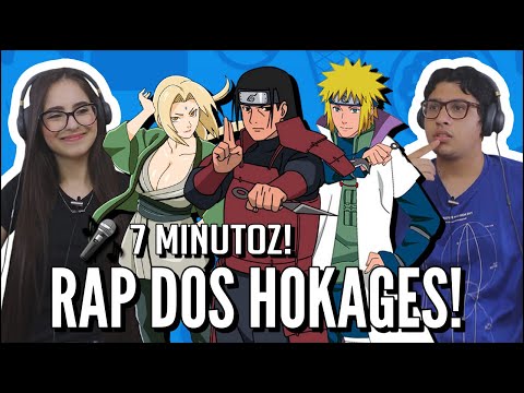 JOVENS REAGEM A RAP DOS HOKAGES (Naruto) - A VONTADE DO FOGO | NERD HITS