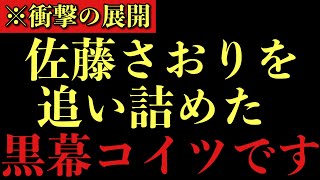 佐藤沙織が消される前、東京都を追い詰めすぎた為に弱みを握られ…