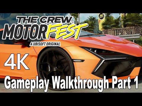 The Crew Motorfest Gameplay Walkthrough Part 1 4K