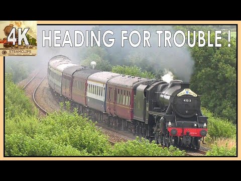 45212 Speeds into Big Trouble on the Royal Duchy. Full Thrash up Rattery Bank 27Jul25