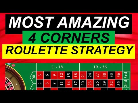 MOST AMAZING 4 CORNERS ROULETTE STRATEGY EVER
