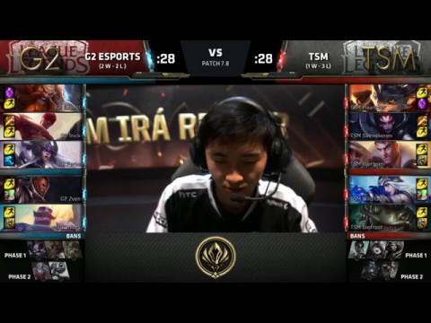 TSM vs G2 (MSI 2017 Group Stage) | FAILED BACKDOOR INTO DEFEAT | GAME HIGHLIGHTS