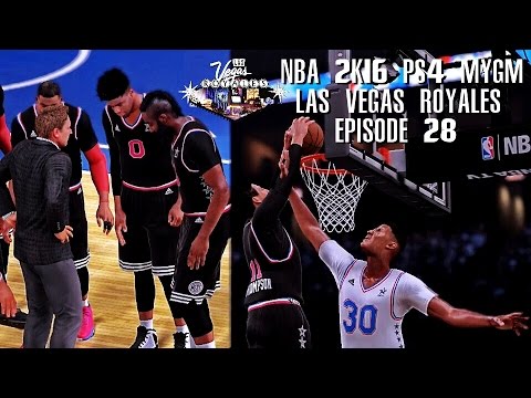 NBA 2K16 PS4 Las Vegas MYGM - Free Agency Targets | All Star Game! (EP.28)