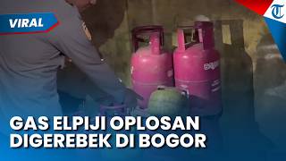 Gas Elpiji Subsidi Oplosan di Bogor Digerebek Polsek Sukaraja, Ratusan Tabung & 1 Mobil Pikap Disita