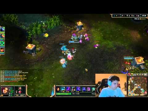 xPeke - Katarina vs Fizz mid lane (2800Elo) (Challenger l)