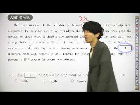 大阪工業大学　２０２１年度公募制推薦入試対策講座【英語】