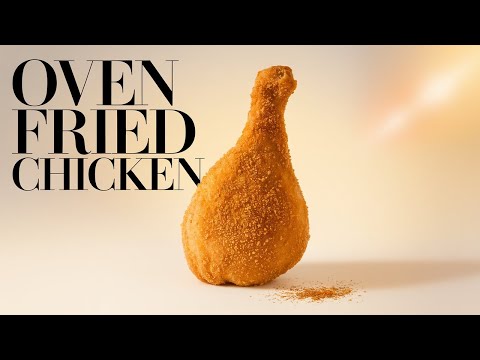 Crispy Oven Fried Chicken - NO Frying Required!