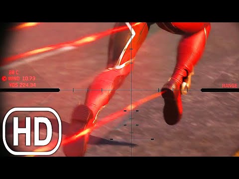 Deadshot Shoots Flash Suicide Squad Scene - Injustice 2