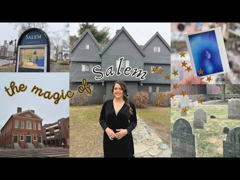 A witchy week in SALEM MASSACHUSETTS 🌙 hocus pocus locations, tours, shopping guide & top tips